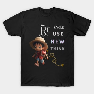 re cycle use new think T-Shirt